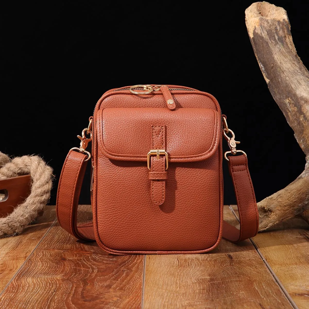 Comebybuy Purse Vintage Mini Messenger Bag, Comebybuy Crossbody Purse, Vintage Large Capacity Messenger Bag for Women