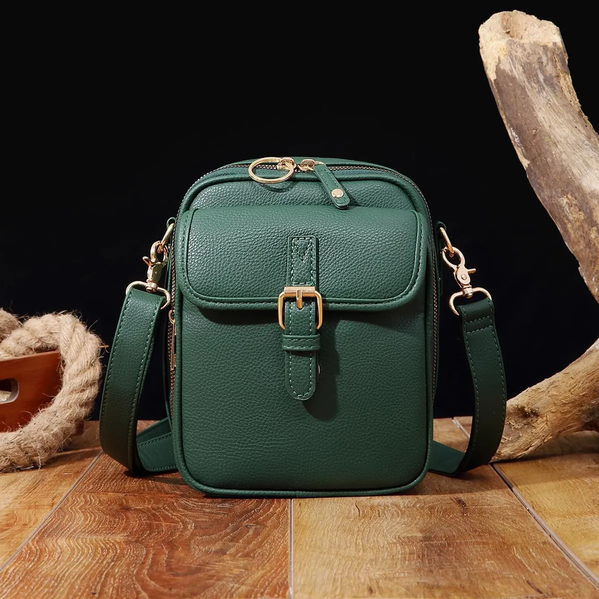 Comebybuy Purse Vintage Mini Messenger Bag, Comebybuy Crossbody Purse, Vintage Large Capacity Messenger Bag for Women
