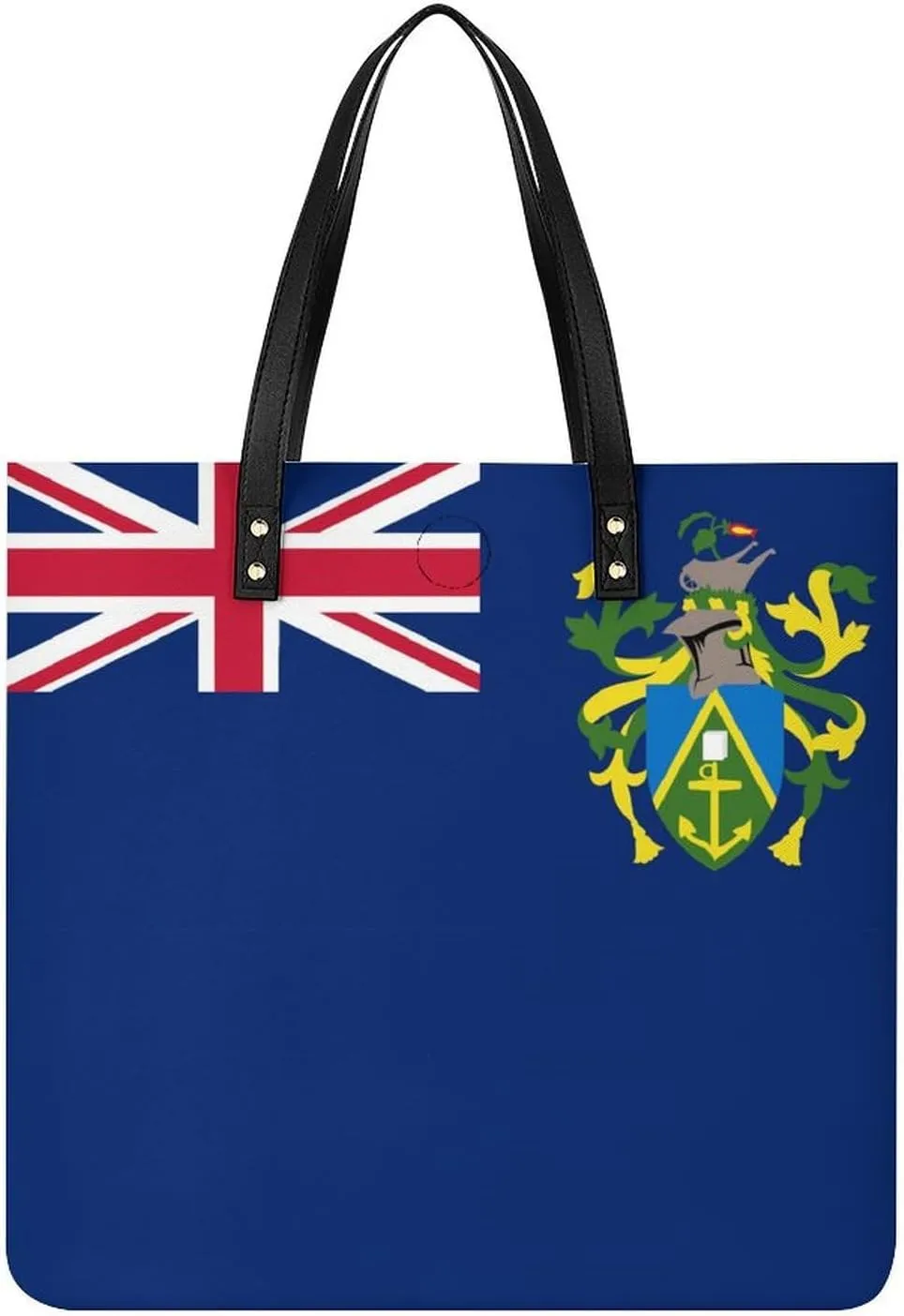 Congo Flag Women's Elegant Shoulder Bag Large Capacity Leather Tote for Casual Outings