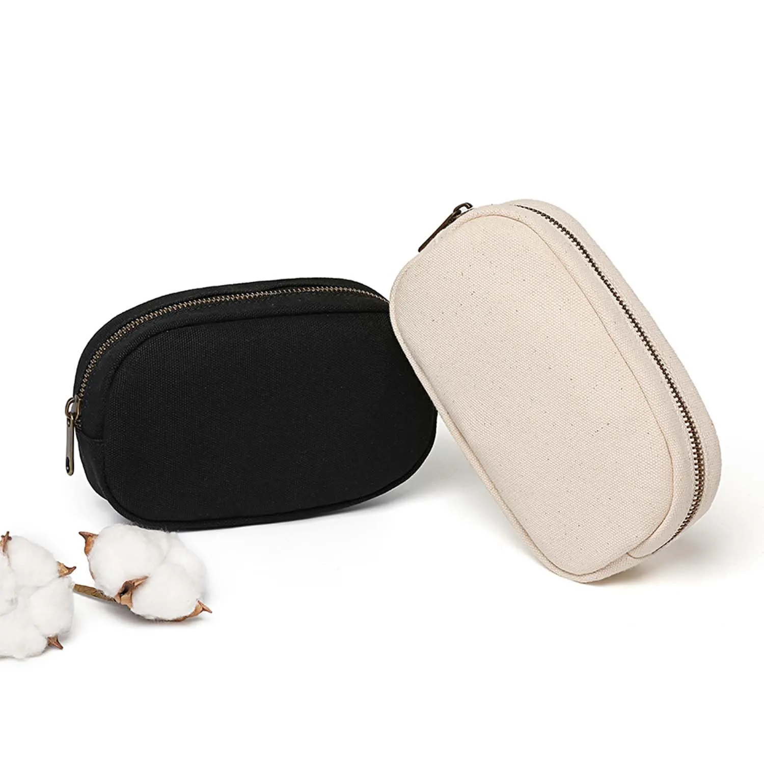 Cosmetic Bag Travel Makeup Pouch for Women Zip Up Makeup Bag Stylish and Compact
