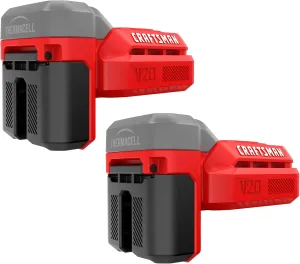 CRAFTSMAN V20 Odorless Home and Outdoor Mosquito Repellent Device 2-Pack, 20 Ft. Zone Protection (CMCE560B-2)