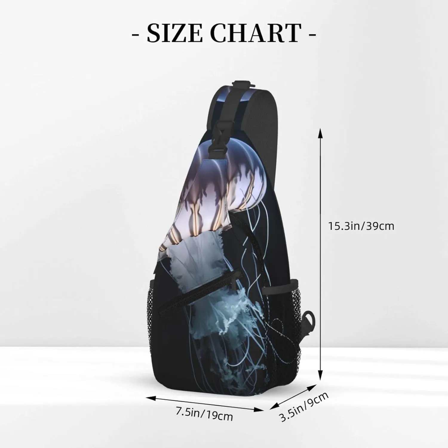 Cross Chest Bag Sling Backpack Landscape national park Sling Bag Crossbody Shoulder Bag Travel Hiking Daypack