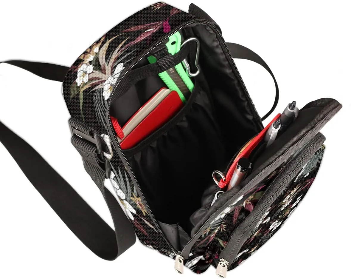 Crossbody Bag for Women Men, Messenger Bag Lightweight Sling Purse Daypack Shoulder Bag for Sport Travel Work Leisure