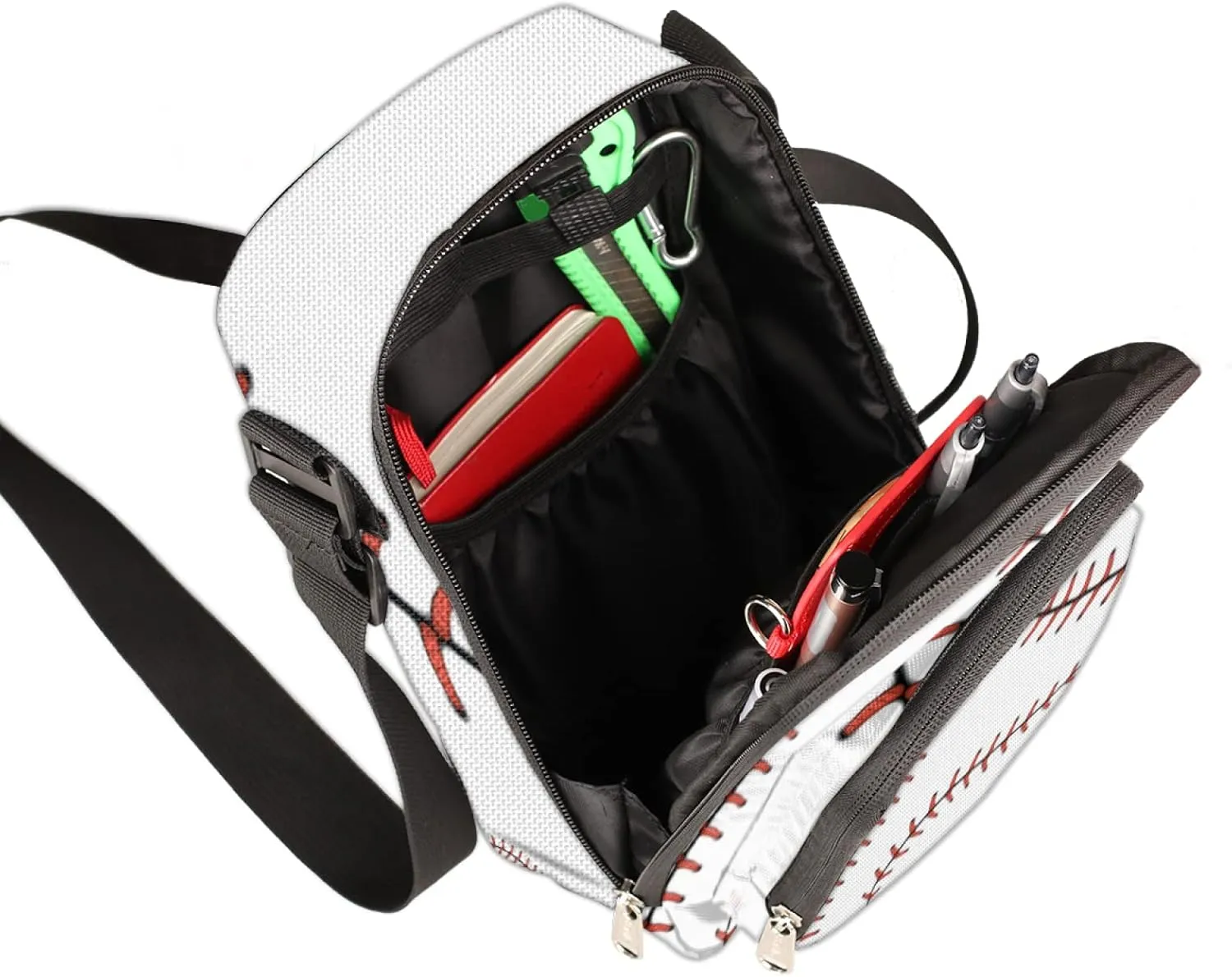 Crossbody Bag for Women Men, Messenger Bag Lightweight Sling Purse Daypack Shoulder Bag for Sport Travel Work Leisure