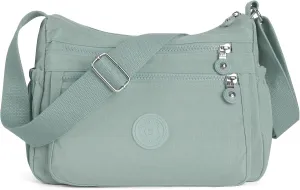 Crossbody Bags for Women Waterproof Tote Bag Casual Nylon Purse Handbag RFID Lightweight Messenger Bag