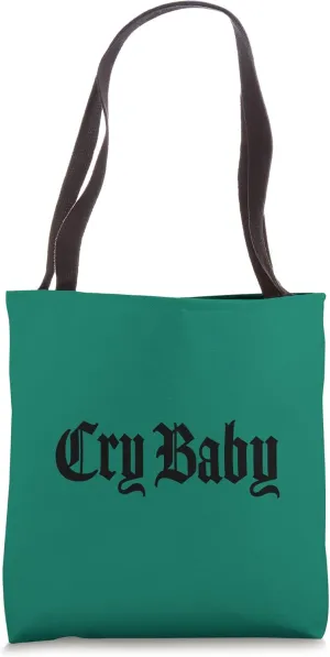 CRY BABY Old English Design Tote Bag