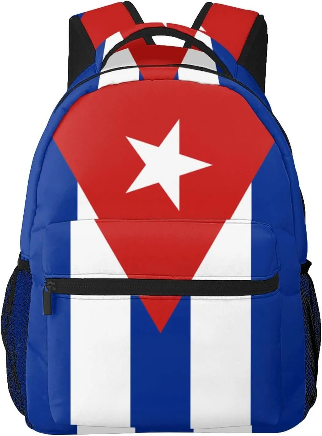 Cuba Flag Backpack Laptop Backpack Sports Travel Shoulder bag Light casual backpack