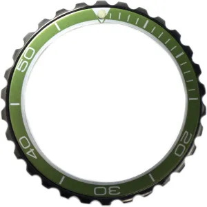 Dark Night Bezel for Vostok Amphibia & Komandirskie Stainless Steel Replacement Bezel   Aluminium Insert