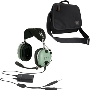 David Clark H10-13X ANR Headset & Headset Bag Combo