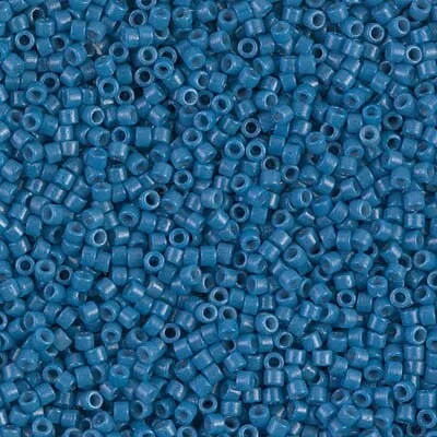 DB 2135, Duracoat Opaque Dark Imperial Blue - Miyuki Delica Beads - Size 11 - 5 grams - Japanese Cylinder Seed Beads - Retail & Wholesale