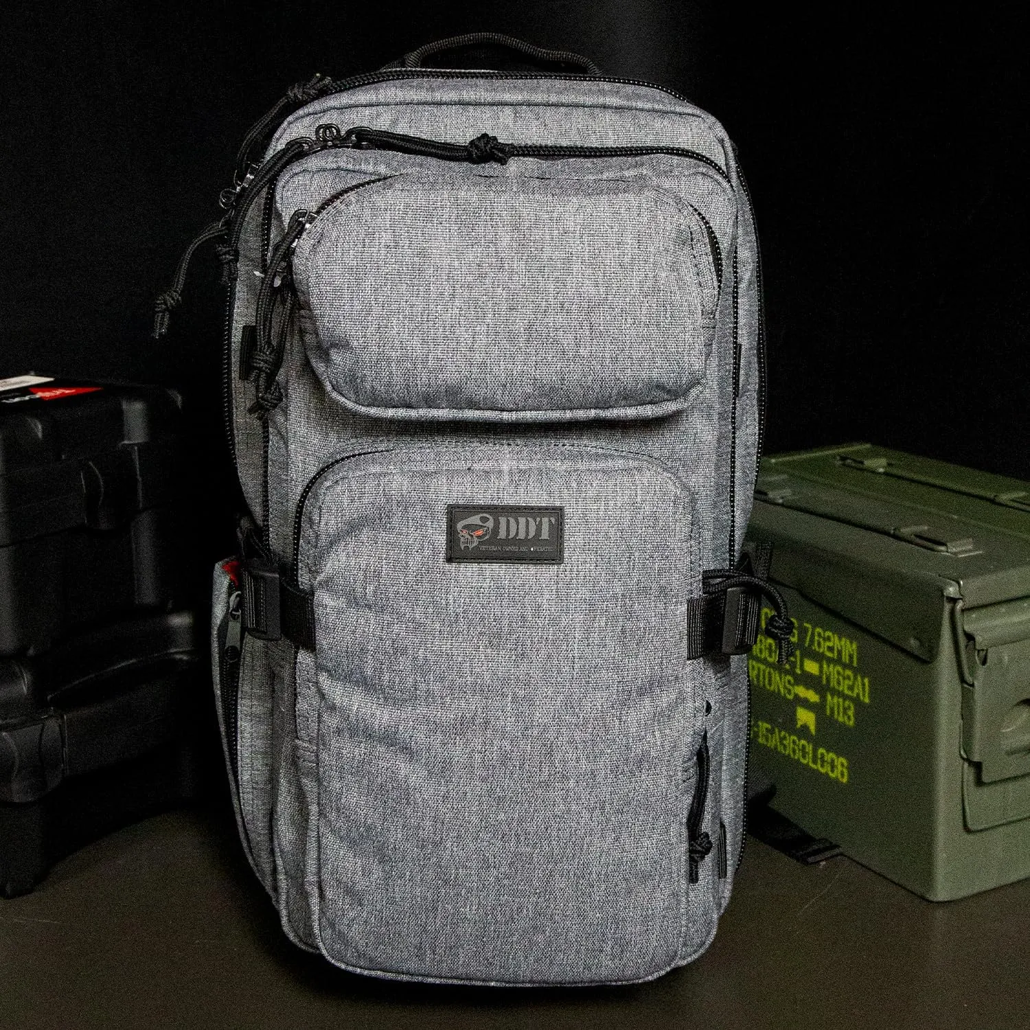 DDT Death Dealer Tactical Drifter Urban EDC Day Backpack, Color Asphalt