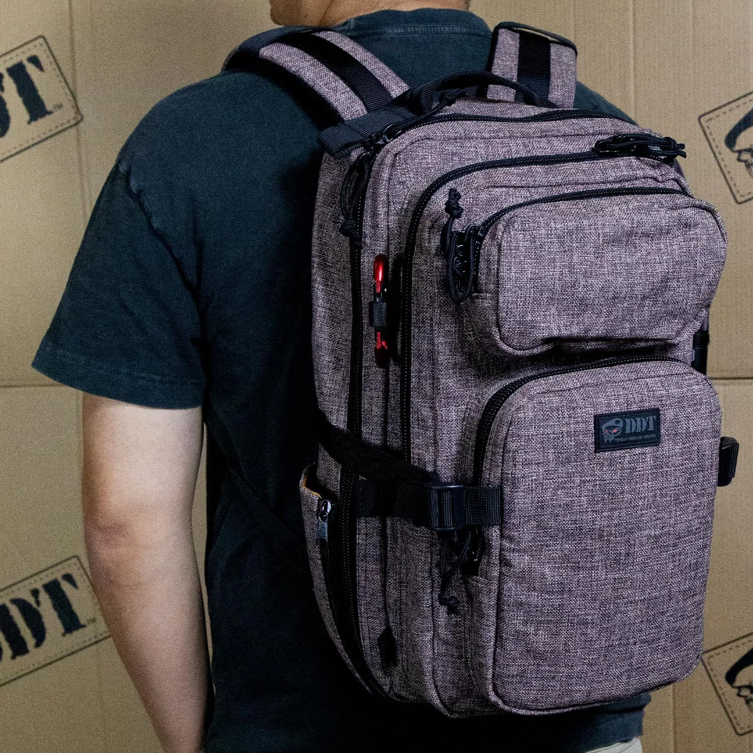 DDT Death Dealer Tactical Drifter Urban EDC Day Backpack, Color Burlap