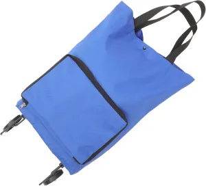 DECHOUS Foldable Shopping Cart Collapsible Trolley Shopping Pouch Reusable Grocery Tote Wheels Large Capacity Easy to Store