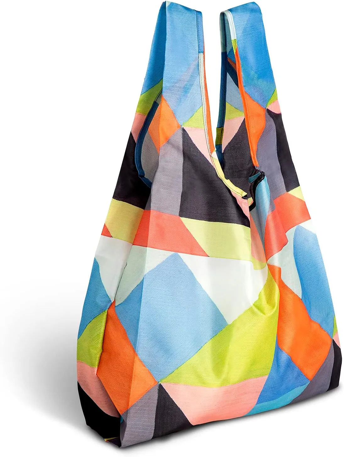 DEMDACO   ArtLifting Original Art 15.5 x 5 Inches, Collapsible, Reusable, Eco-Friendly Grocery Tote Bag