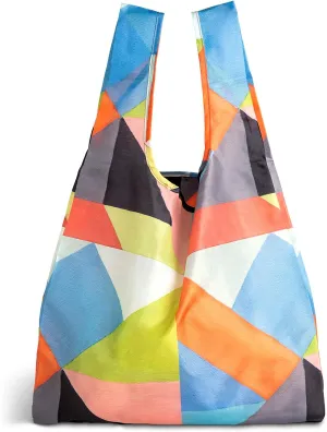 DEMDACO   ArtLifting Original Art 15.5 x 5 Inches, Collapsible, Reusable, Eco-Friendly Grocery Tote Bag