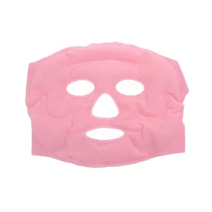 Didiseaon 1pc Gel Facial Mask Compress Magnetic Gel Mask for Cold Hot Therapy Relieves Headache Reduces Eye Puffiness Moisturizes Skin Compact Storage