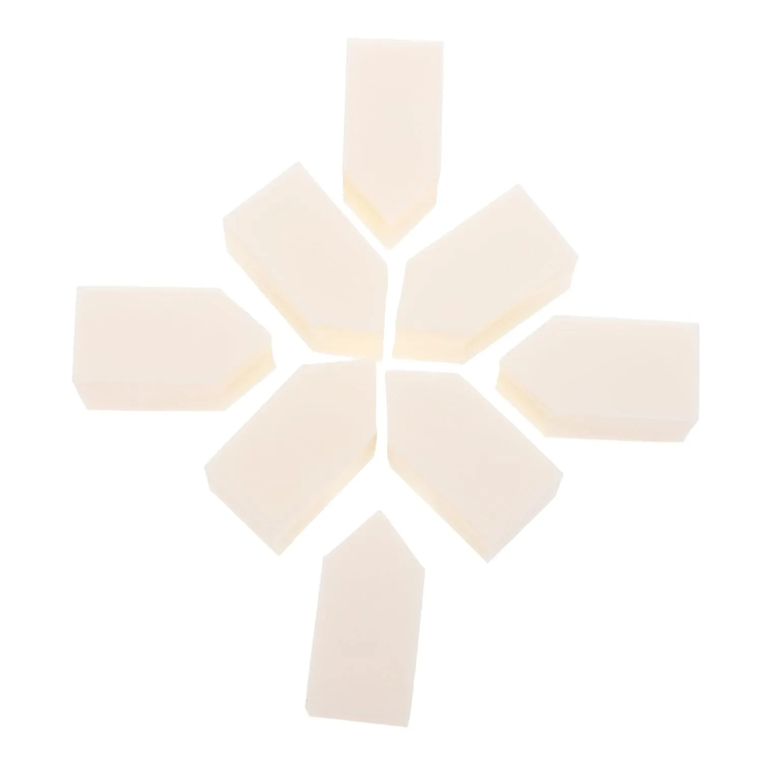Didiseaon 50pcs Latex Makeup Powder Puff Birthday Present for Girls Soft Comfortable for Eye Cheek Safe Sturdy Makeup Sponge Set