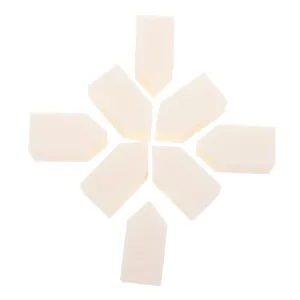 Didiseaon 50pcs Latex Makeup Powder Puff Birthday Present for Girls Soft Comfortable for Eye Cheek Safe Sturdy Makeup Sponge Set