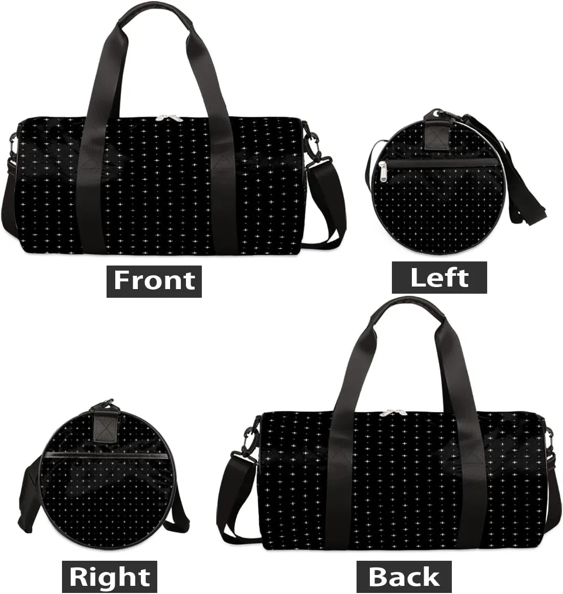 Dots Tiles Classic Gym Bag Small Gym Duffel Bags for Men Women Overnight Weekender Bag Lightweight Sport Duffle Bag Carry On Gymbag