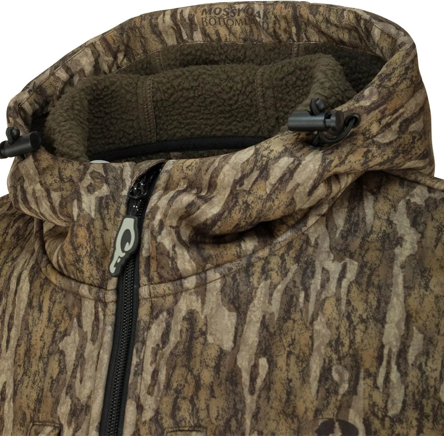 Drake Waterfowl Men's Ultimate Wader 1/4 Zip Hunting Warming Sherpa-Lined Breathable Water Repellent 4-Way Stretch Hoodie