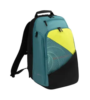 Dunlop SX Performance Tennis Backpack - Teal / Black / Yellow