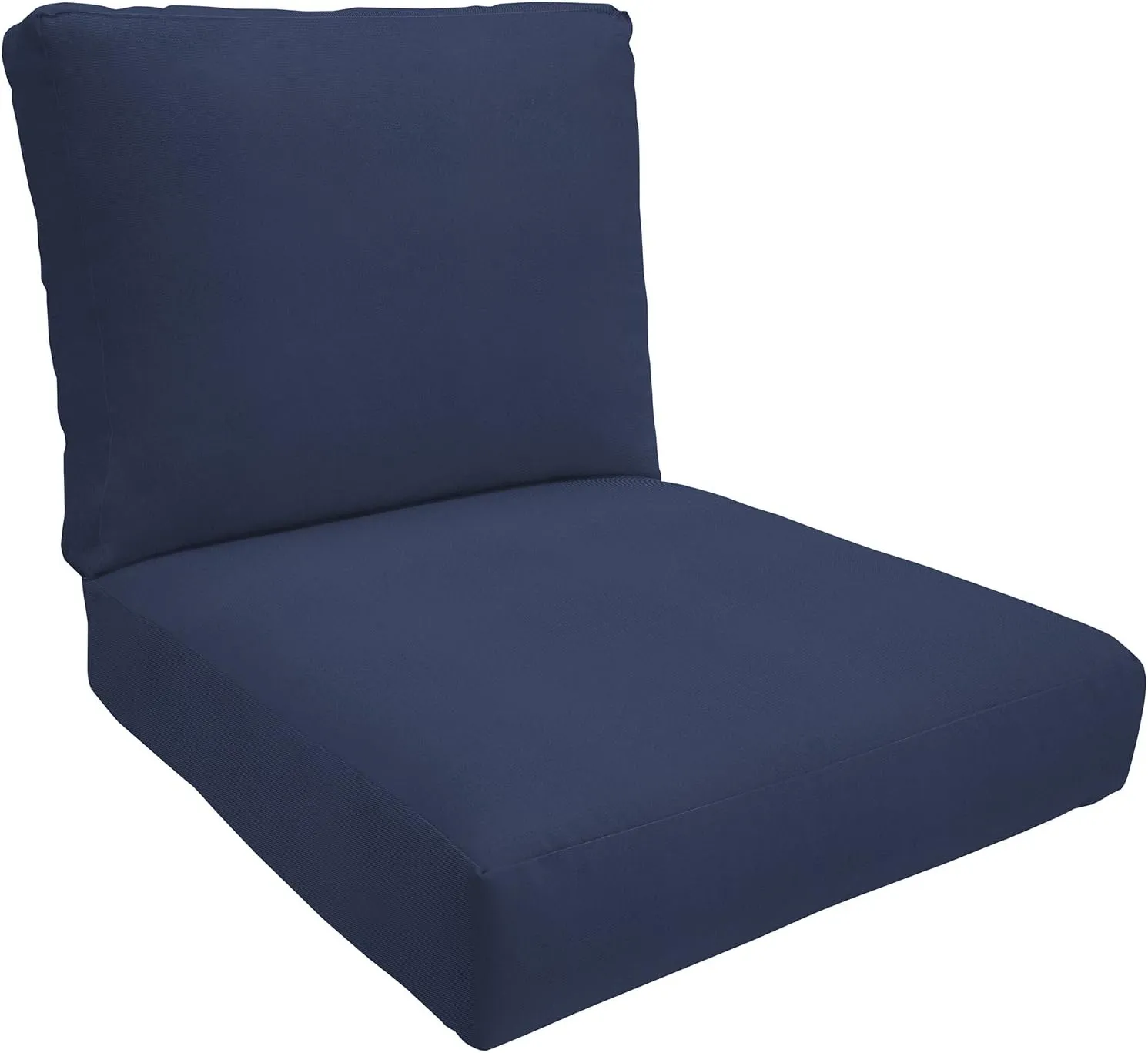 Eddie Bauer Cushion, 26" X 26" X 5", Canvas Navy