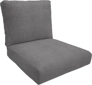 Eddie Bauer Cushion, 26" X 26" X 5", Cast Slate