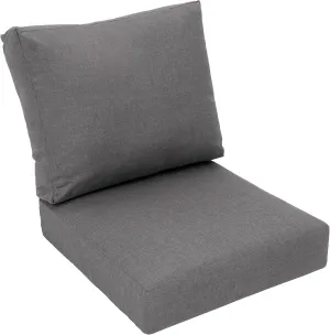 Eddie Bauer Lounge Cushion, 26" X 30" X 5", Cast Slate