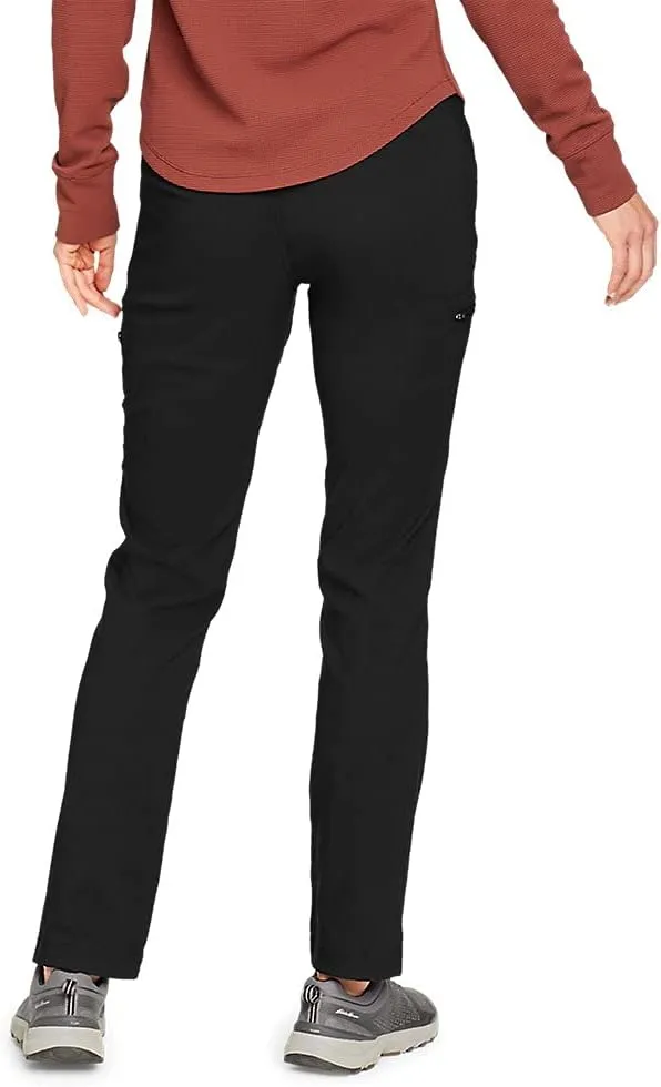 Eddie Bauer Women’s Rainier Hiking Pants, Durable, Comfortable, Water Repellent, Phone Pocket, UPF 50  Protection