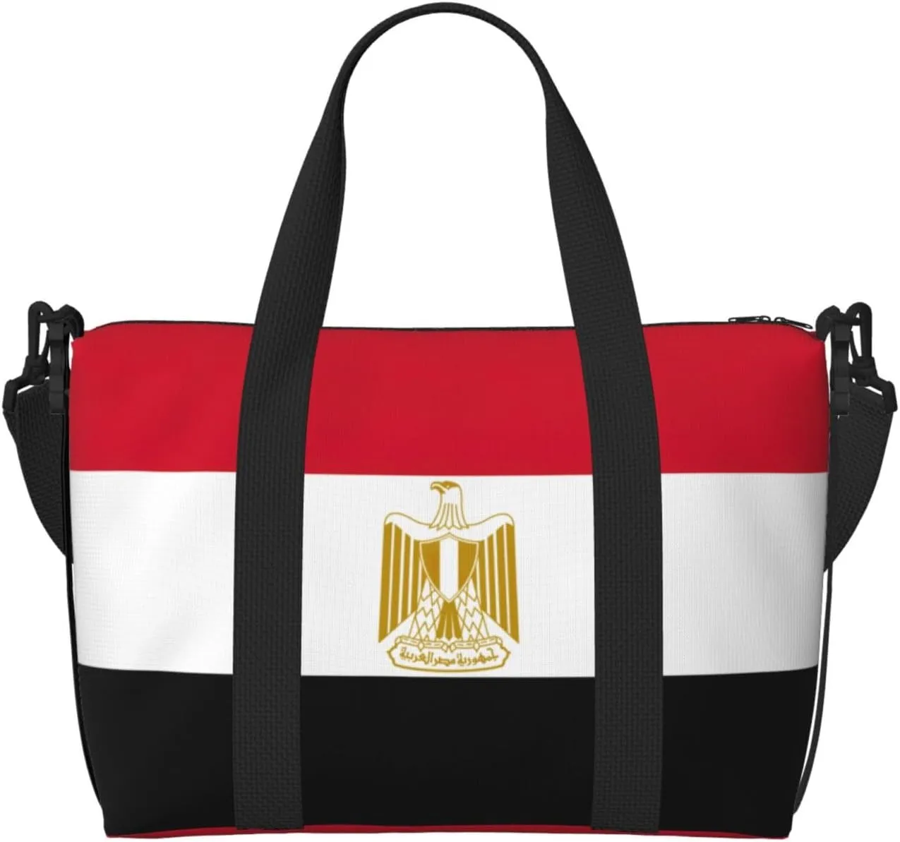 Egyptian flag Duffel Bags for Traveling - Lightweight Personal Item Travel Bags, Gym Bags for Men and Women