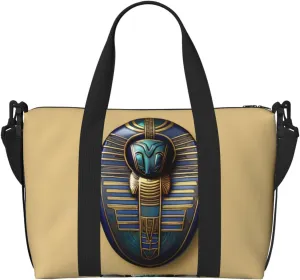 Egyptian Scarabs Duffel Bags for Traveling - Lightweight Personal Item Travel Bags for Women, Gym Bags for Men
