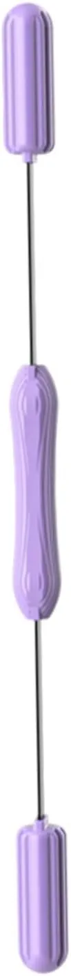 Elastic Fitness Bar Vibration Stick Device Ergonomic Strengthener Chest Strength Training Arm for Workout Sports