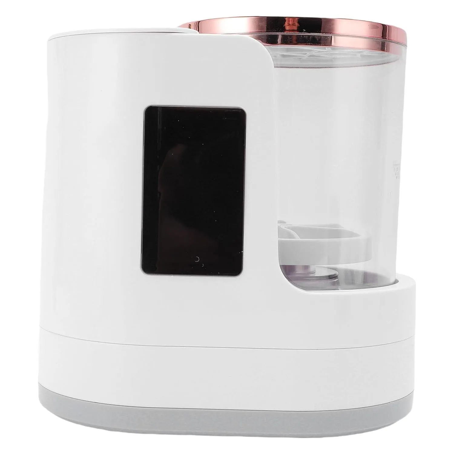 Electric Makeup Brush Cleaner, Automatic Makeup Brush Cleaner Electric Cosmetic Brush Machine with 850 RPM 5 Minute Clearing 2H 5H Drying Timer for Makeup Brushes