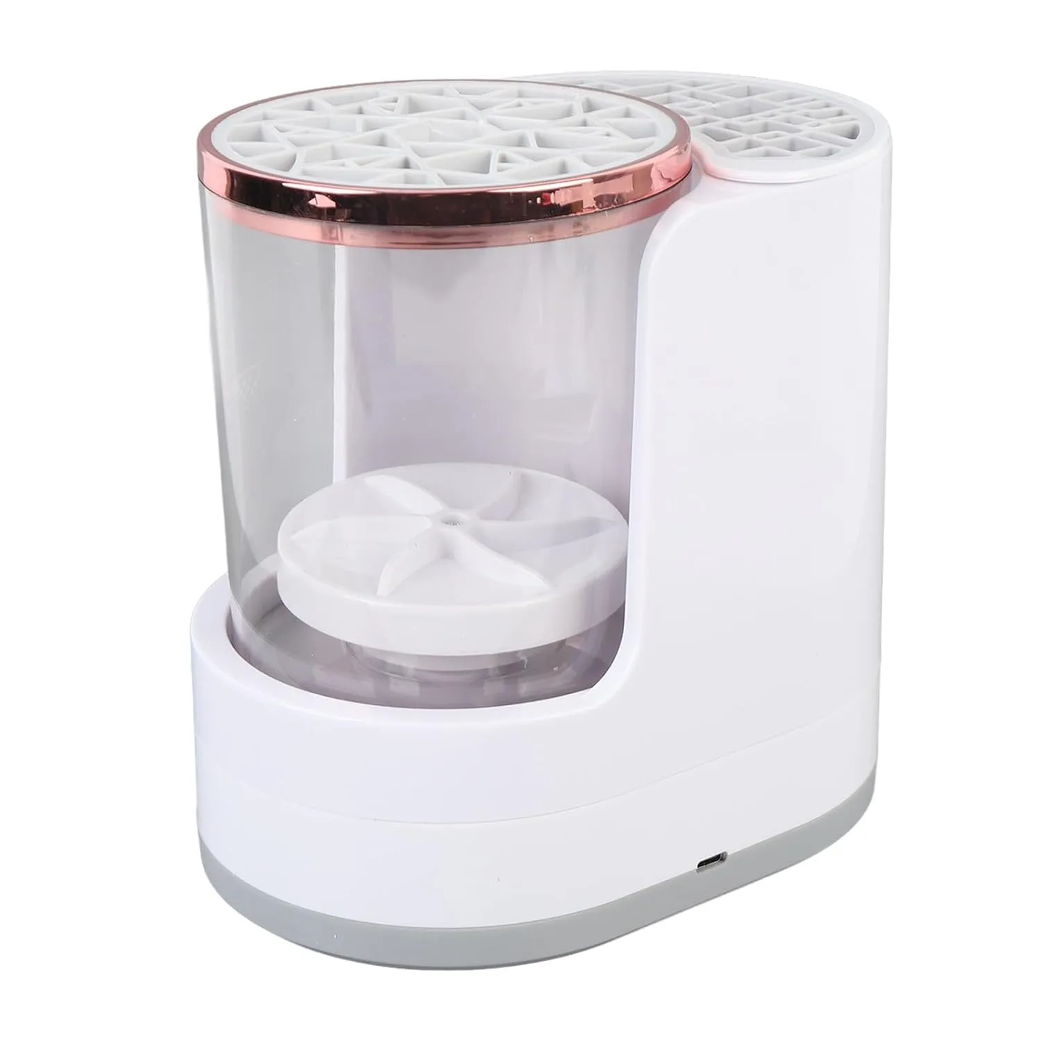 Electric Makeup Brush Cleaner, Efficient Automatic Makeup Brush Cleaner for Travel (US Plug)