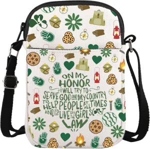 ENSIANTH Scout Messenger Bag Scout Troop Leader Gift Scout Life Gift Scouts Group Gift Scout Mom Crossbody Bag