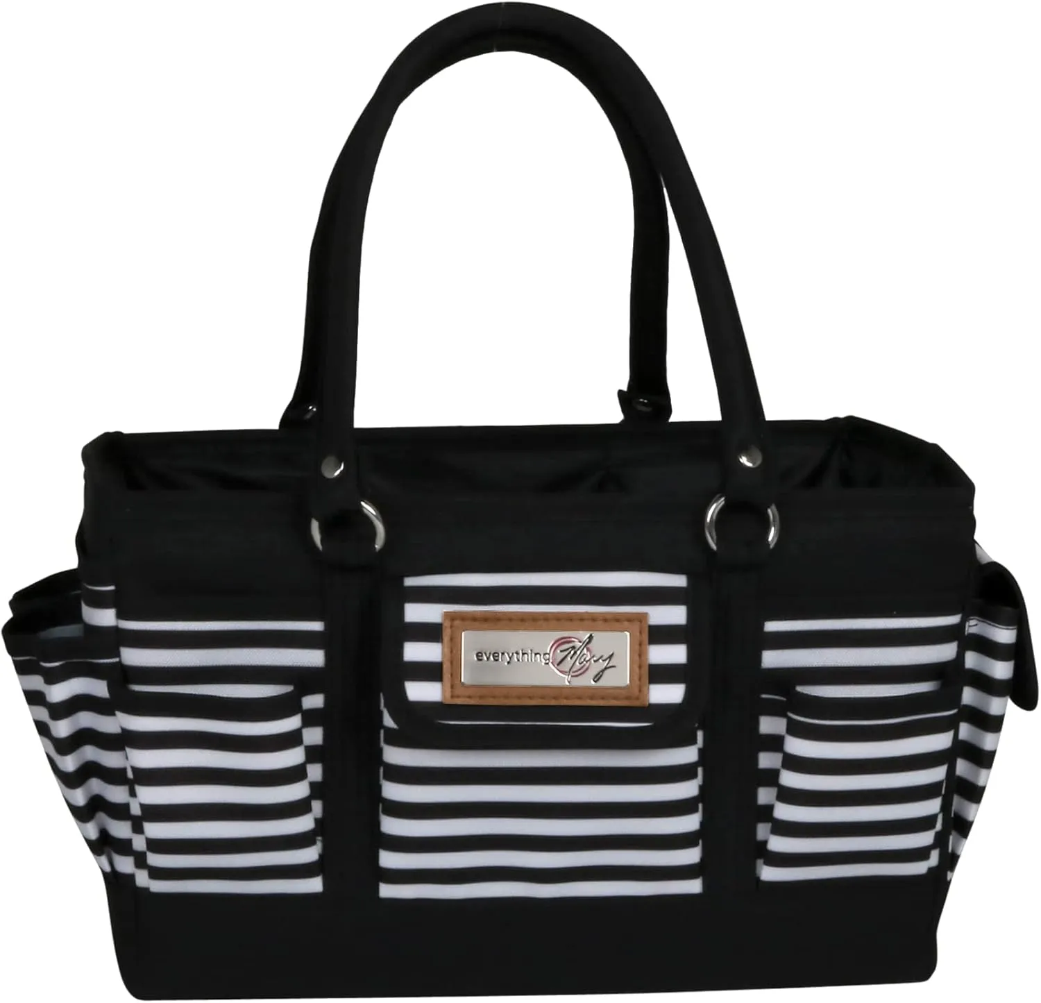Everything Mary Deluxe Collapsible Store & Tote Organizer with Handles – Multipurpose Storage for Diapers, Snacks, Crafts, Toys, Office Supplies & Everyday Essentials