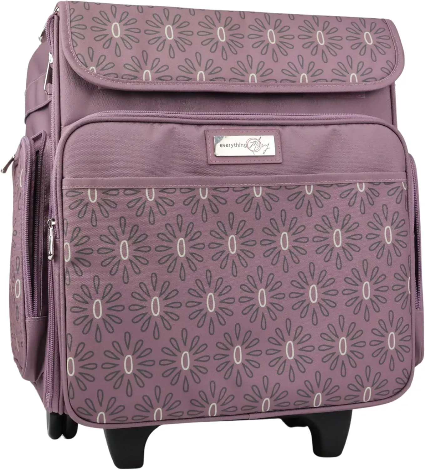 Everything Mary Premium Collapsible Scrapbook Tote - Spacious Storage with Multiple Pockets for Art Supplies, Tools & Craft Essentials, Portable & Durable