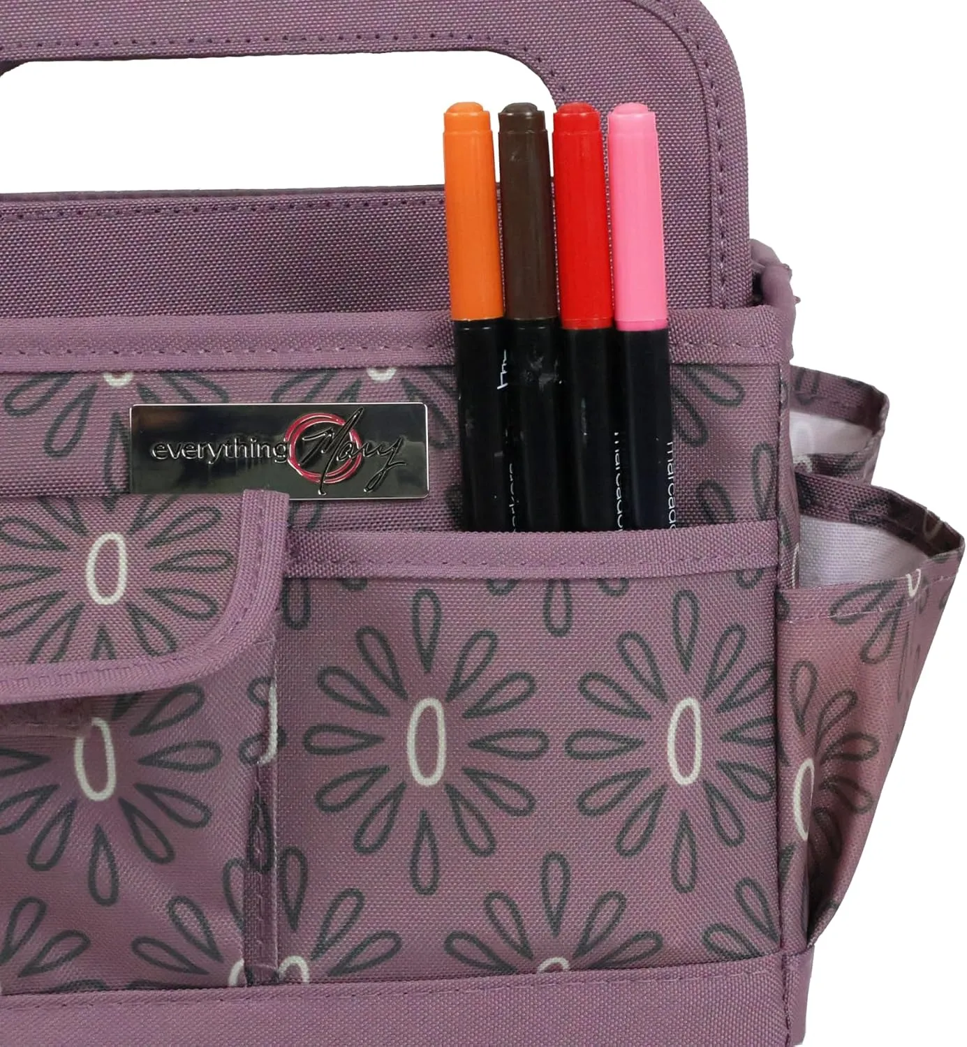 Everything Mary Store and Tote Desktop Caddy - Organizer for Crafts, Art Supplies, Office, School, and Home - Versatile Tote for Supplies and Everyday Storage