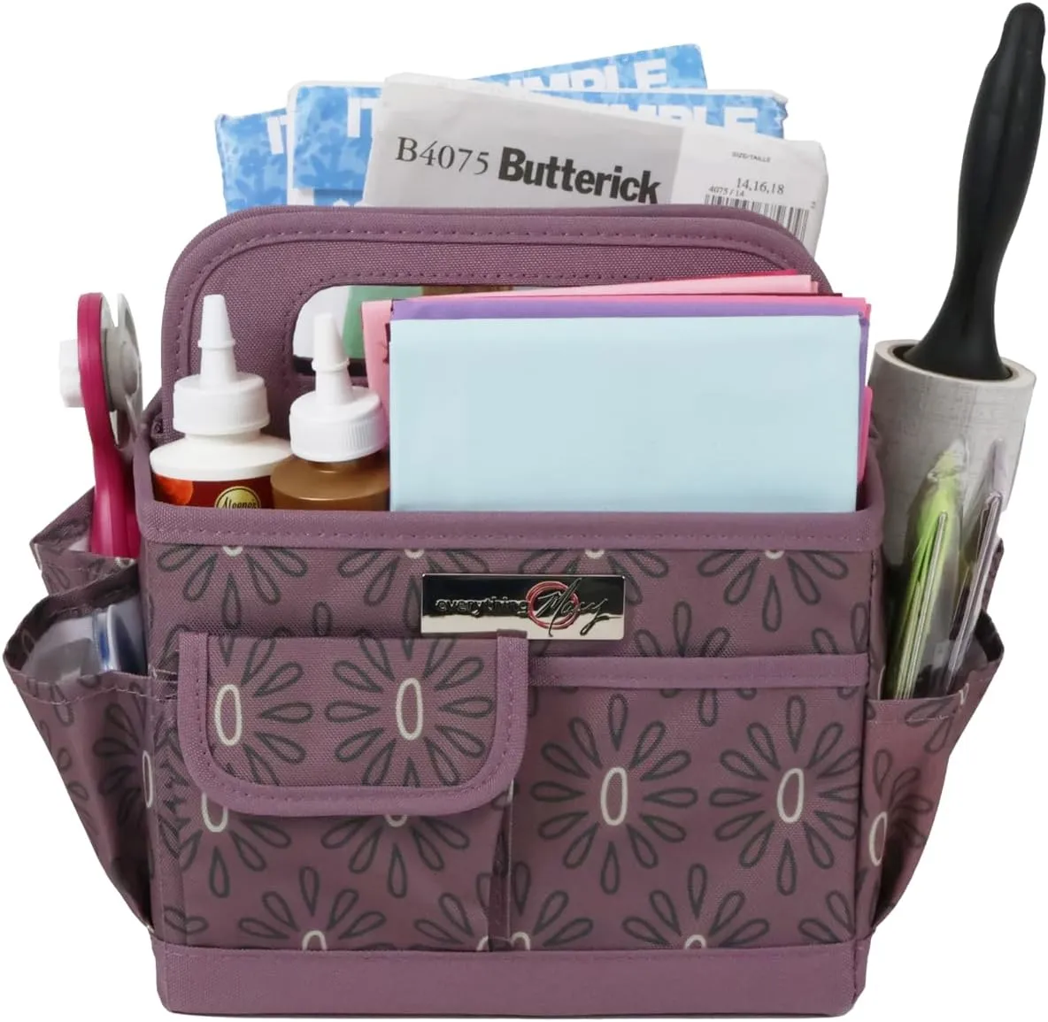 Everything Mary Store and Tote Desktop Caddy - Organizer for Crafts, Art Supplies, Office, School, and Home - Versatile Tote for Supplies and Everyday Storage