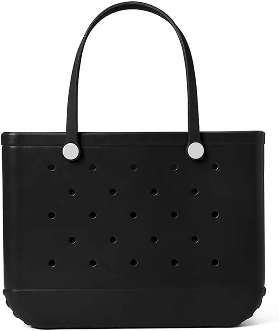 Extra Large Rubber Tote Bag for Women & Men, Waterproof Lightweight Travel X-Large Beach Bag for Boat & Pool