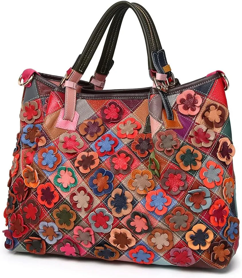 Eysee Handbag,Leather Shoulder Bag, Messenger Bag, Women's Crossbody Bag Multicolor