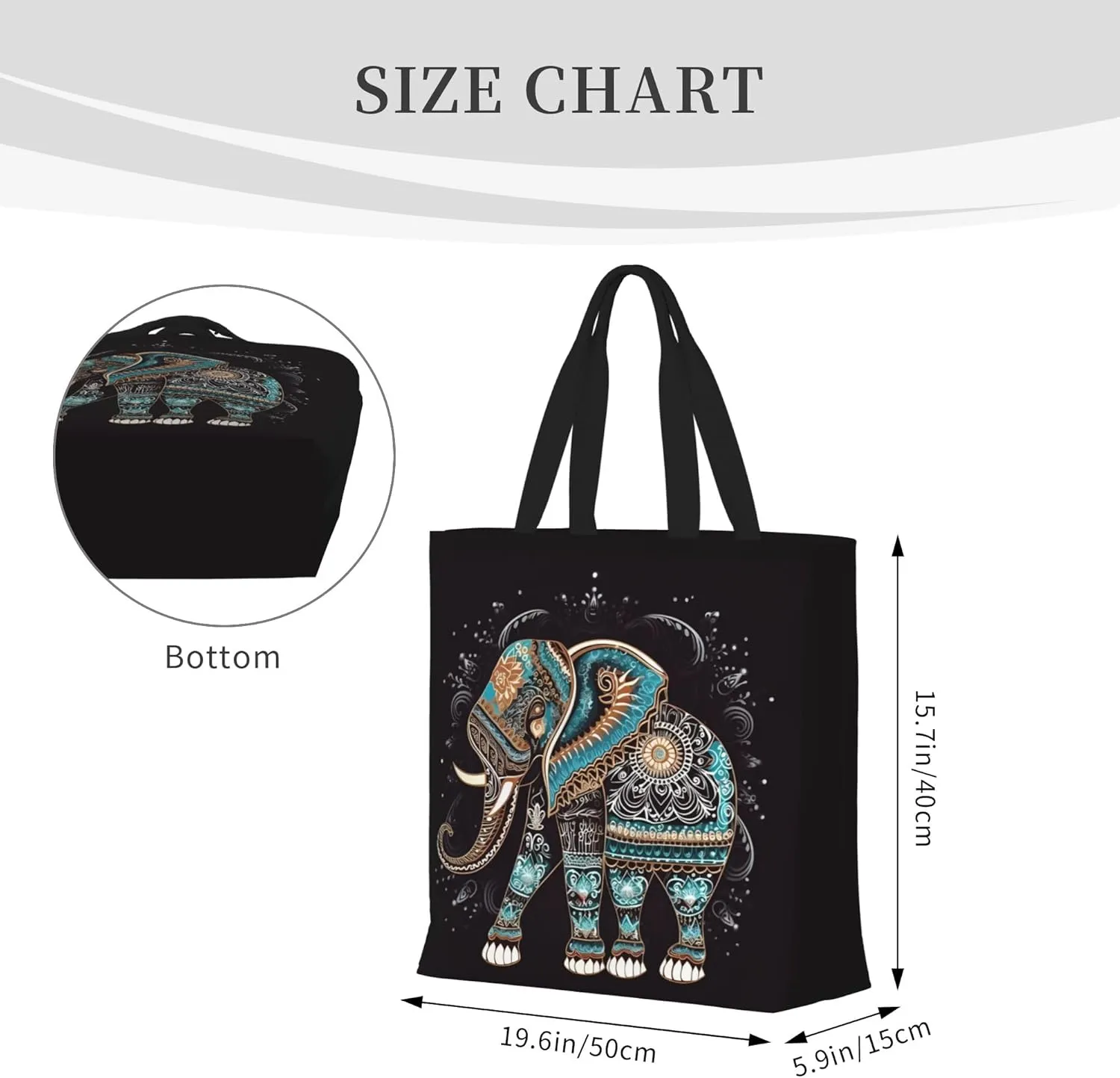 Famame Canvas Tote Bag Large Women Casual Shoulder Bag Handbag Reusable Multipurpose Shopping Grocery Bag For Outdoors…