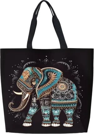 Famame Canvas Tote Bag Large Women Casual Shoulder Bag Handbag Reusable Multipurpose Shopping Grocery Bag For Outdoors…