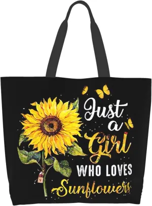 Famame Canvas Tote Bag Large Women Casual Shoulder Bag Handbag Reusable Multipurpose Shopping Grocery Bag For Outdoors…