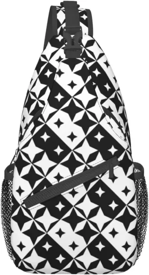 Fashion Chest Sling Bag For Women Men Adjustable Strap Crossbody Shoulder Backpack Hiking Travel Casual Unisex Daypack