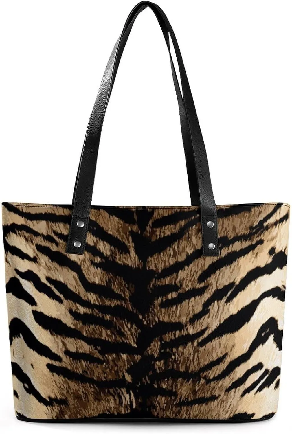 Fashion Large Capacity Satchel Tote Bag Casual Shoulder Bag Soft Leather Purse