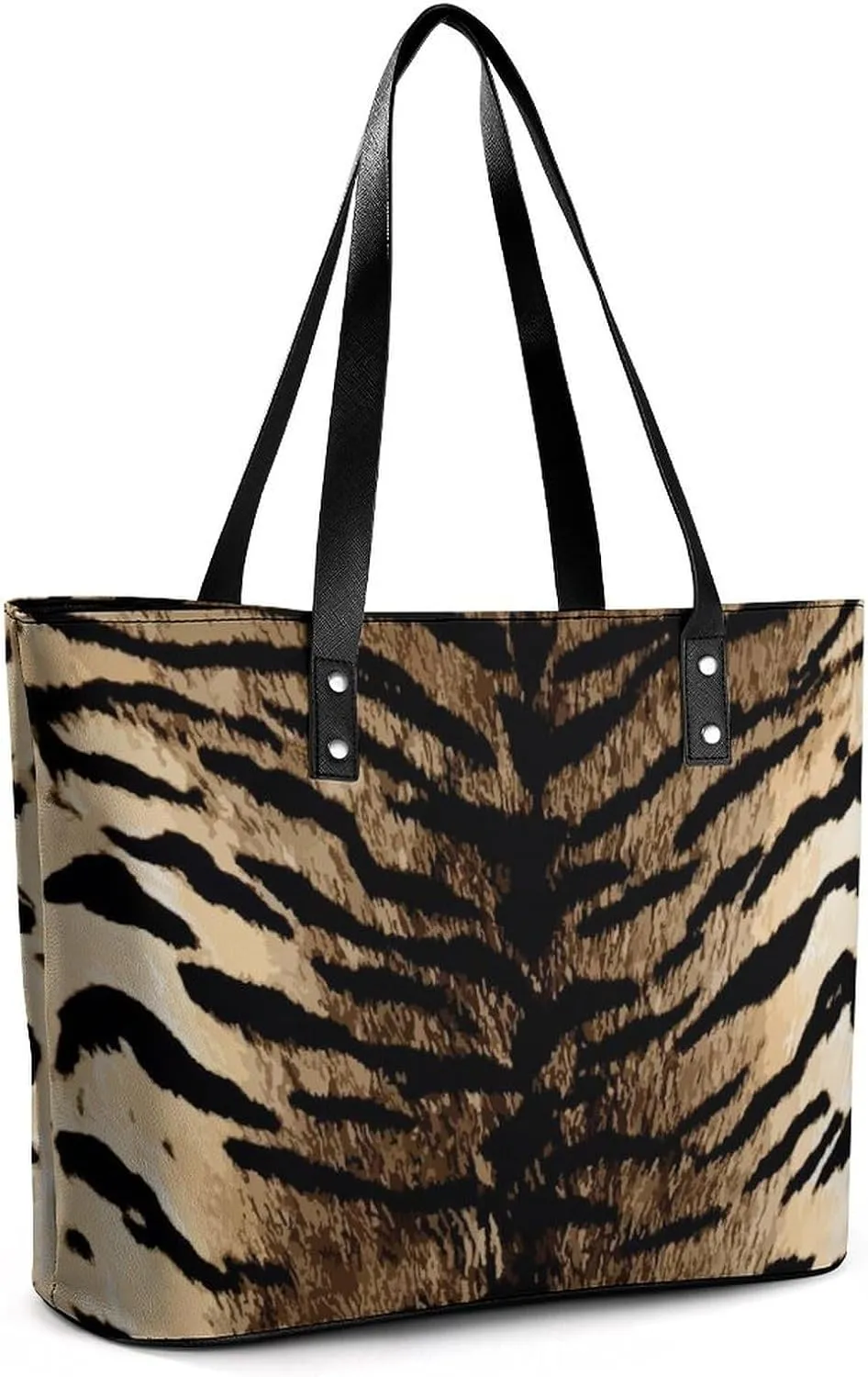 Fashion Large Capacity Satchel Tote Bag Casual Shoulder Bag Soft Leather Purse