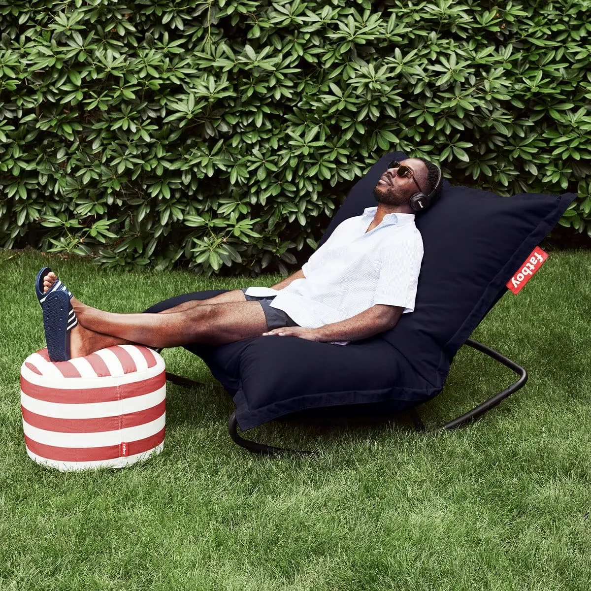 Fatboy Original Outdoor Bean Bag Chair, Dark Ocean