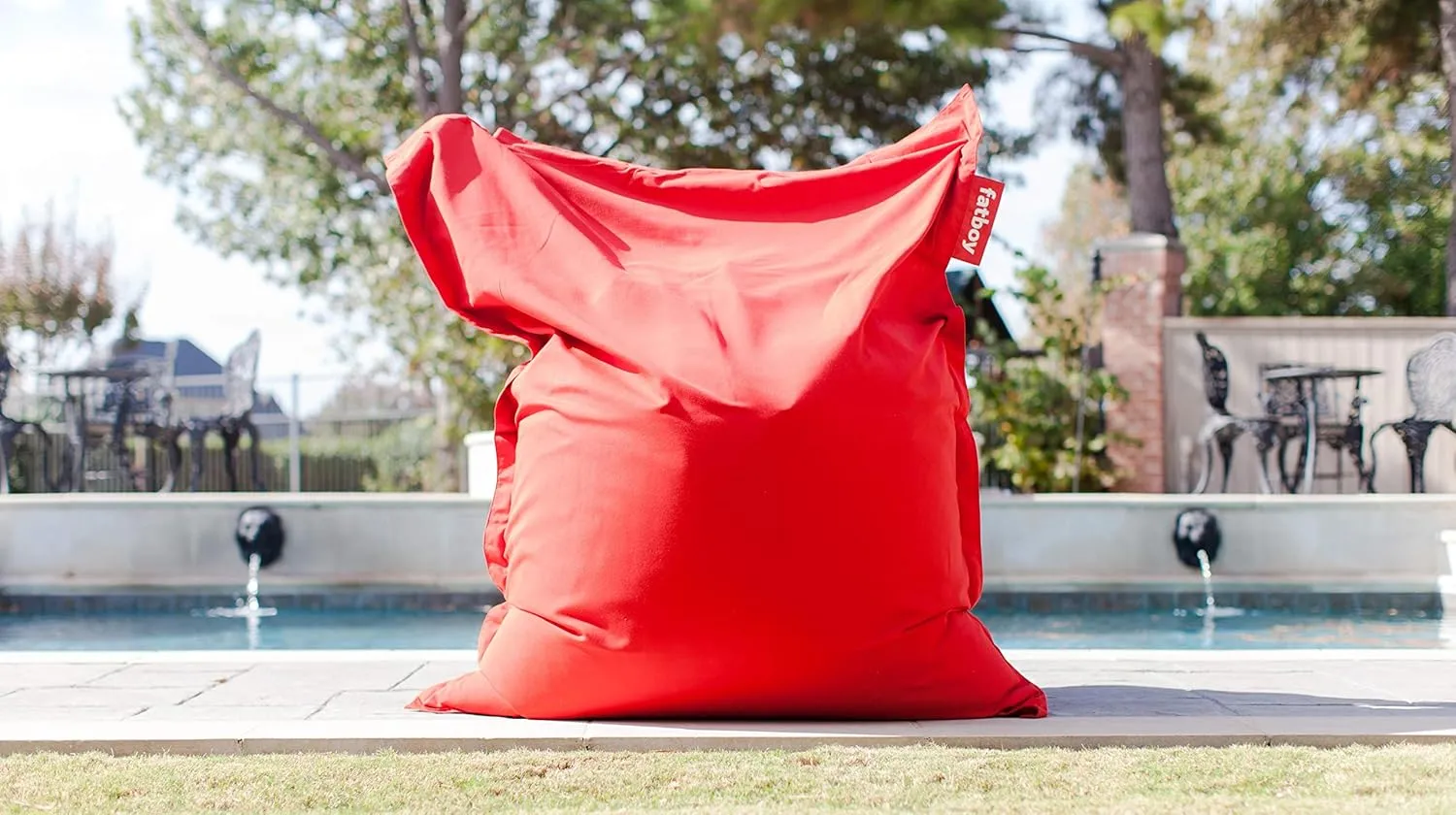 Fatboy Original Outdoor Bean Bag, Red, Small