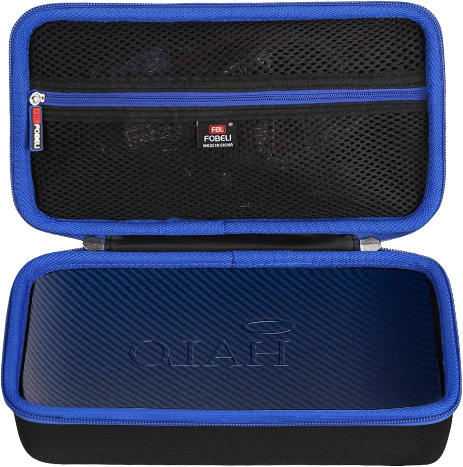 FBLFOBELI Hard Travel Carrying Case Compatible with Halo Bolt Air 58830/57720 / USB 58830 mWh/Ultimate 2.0 Portable Emergency Power Kit, Storage Bag for Car Charger Power Bank (Case Only) (Blue)